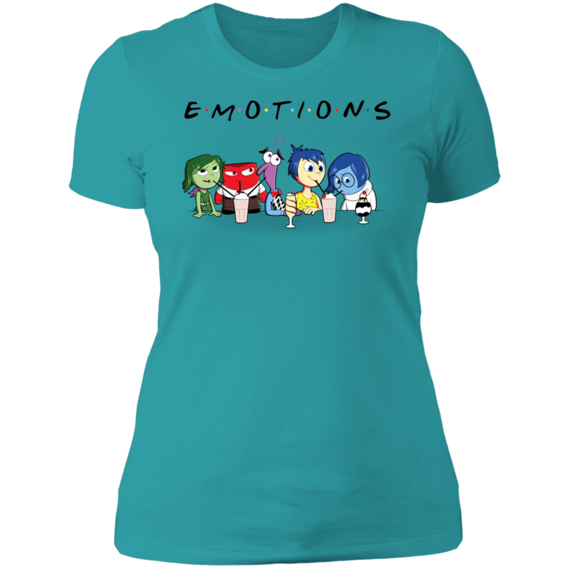T-Shirts Tahiti Blue / S EMOTIONS Women's Premium T-Shirt