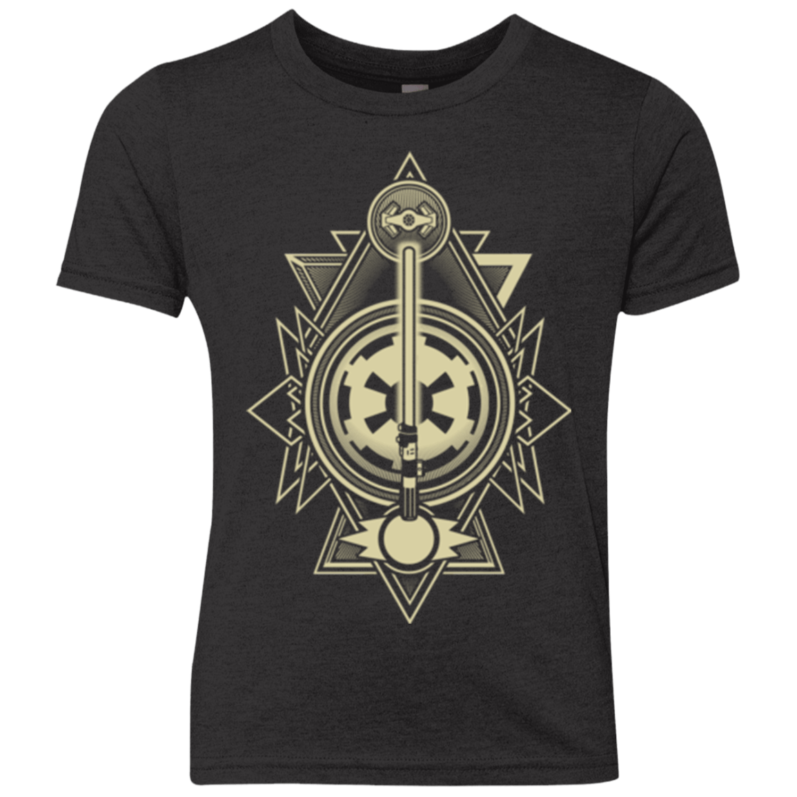 T-Shirts Vintage Black / YXS Empire Association Youth Triblend T-Shirt