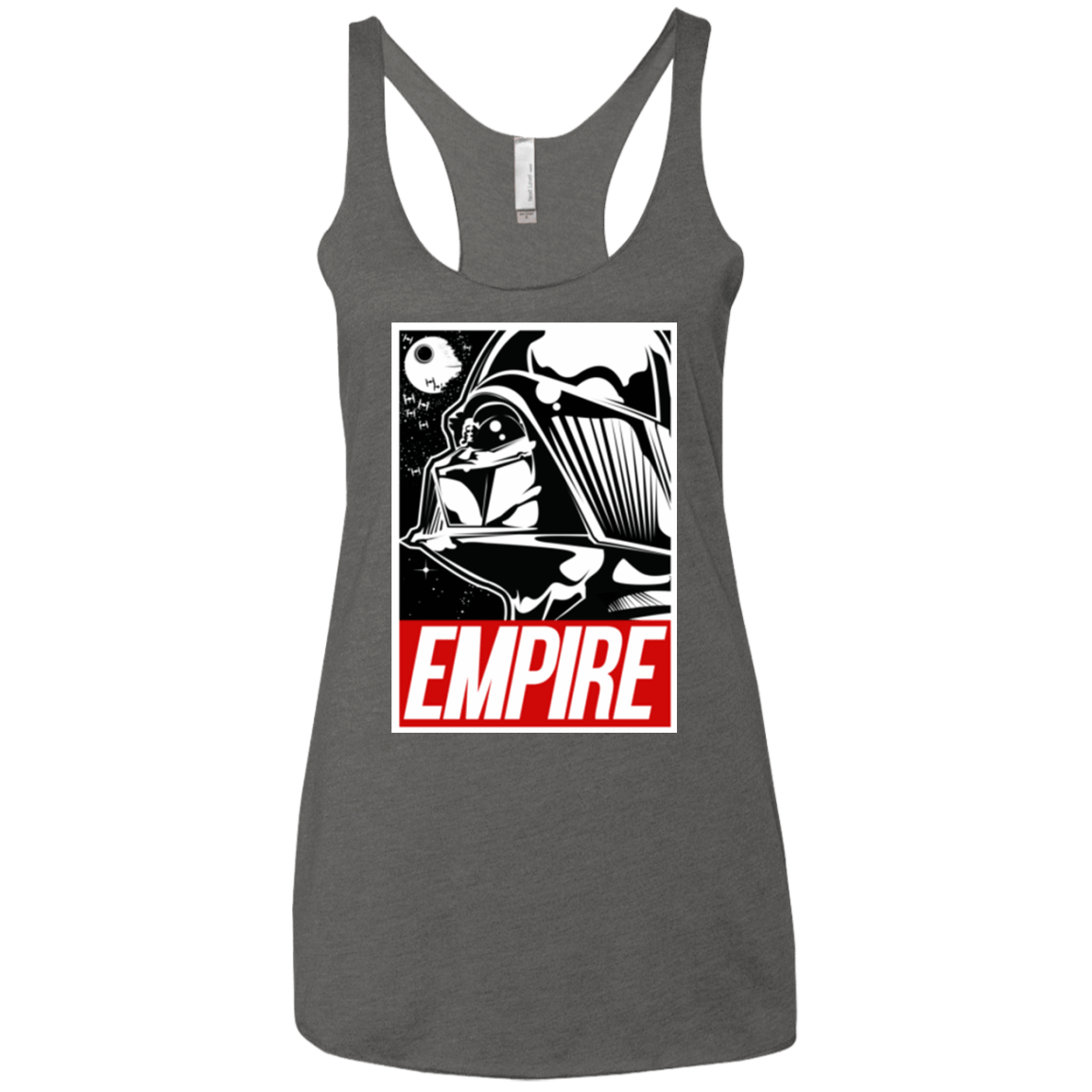 T-Shirts Premium Heather / X-Small EMPIRE Women's Triblend Racerback Tank