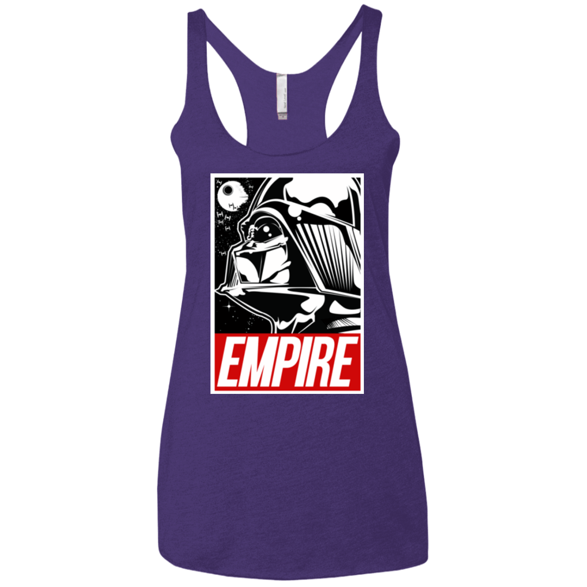 T-Shirts Purple / X-Small EMPIRE Women's Triblend Racerback Tank