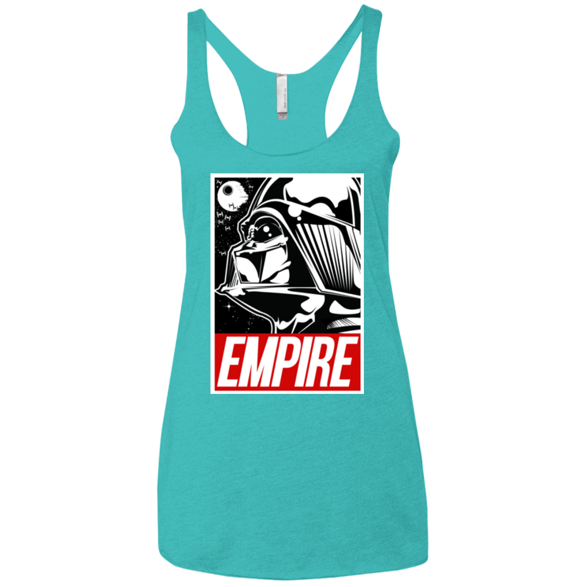 T-Shirts Tahiti Blue / X-Small EMPIRE Women's Triblend Racerback Tank