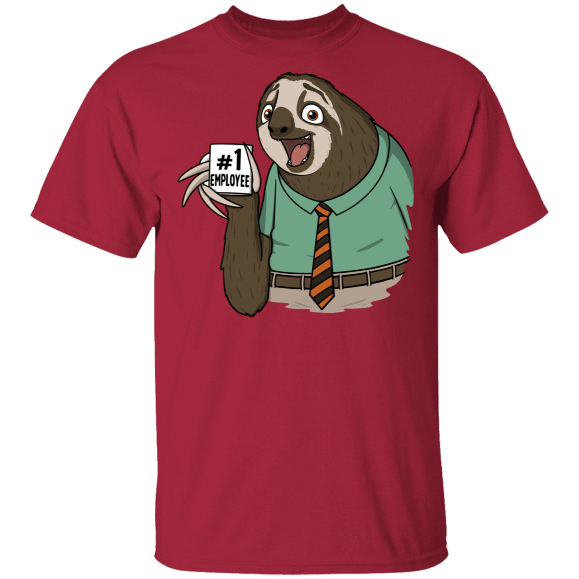 T-Shirts Cardinal / S Employee Number 1 T-Shirt