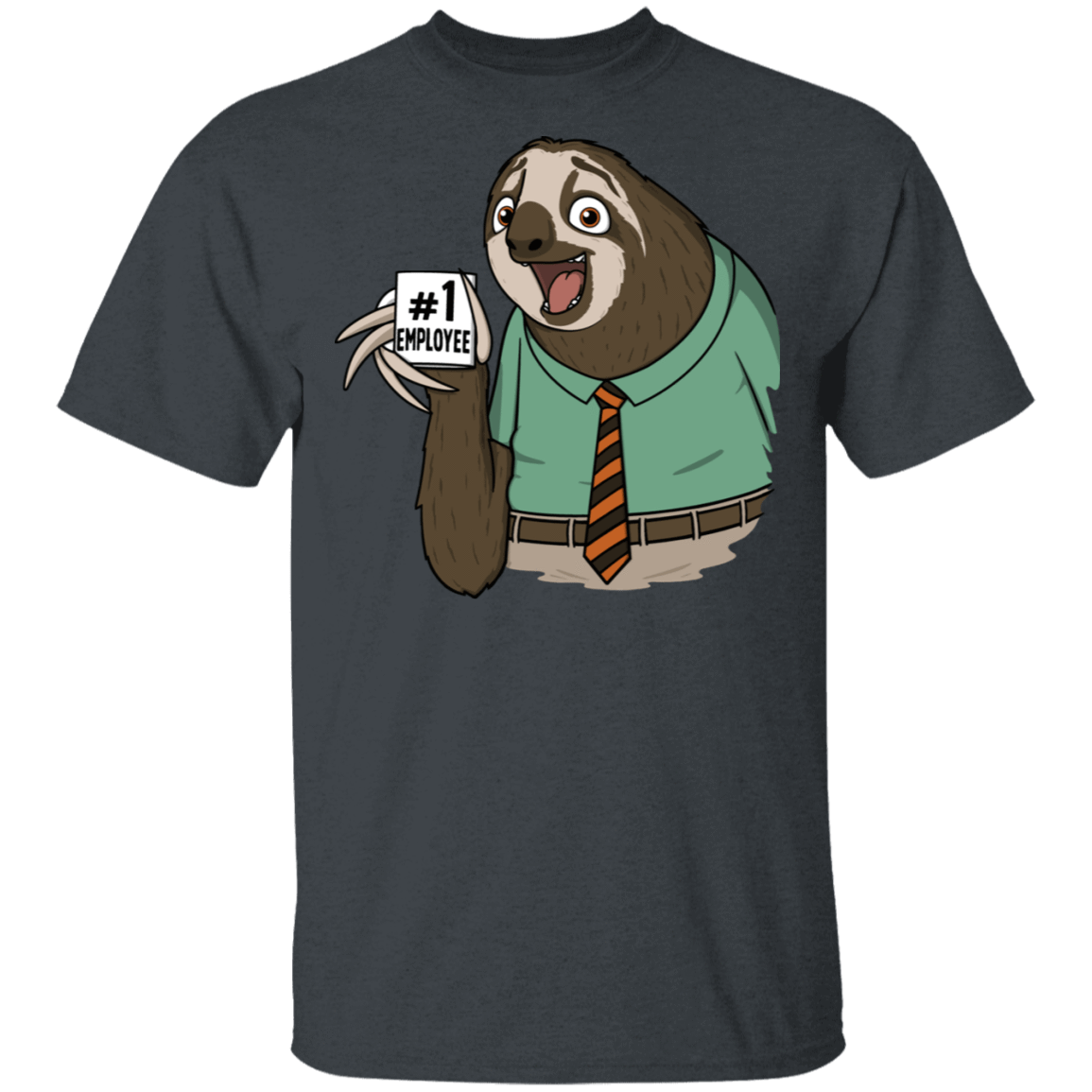 T-Shirts Dark Heather / S Employee Number 1 T-Shirt