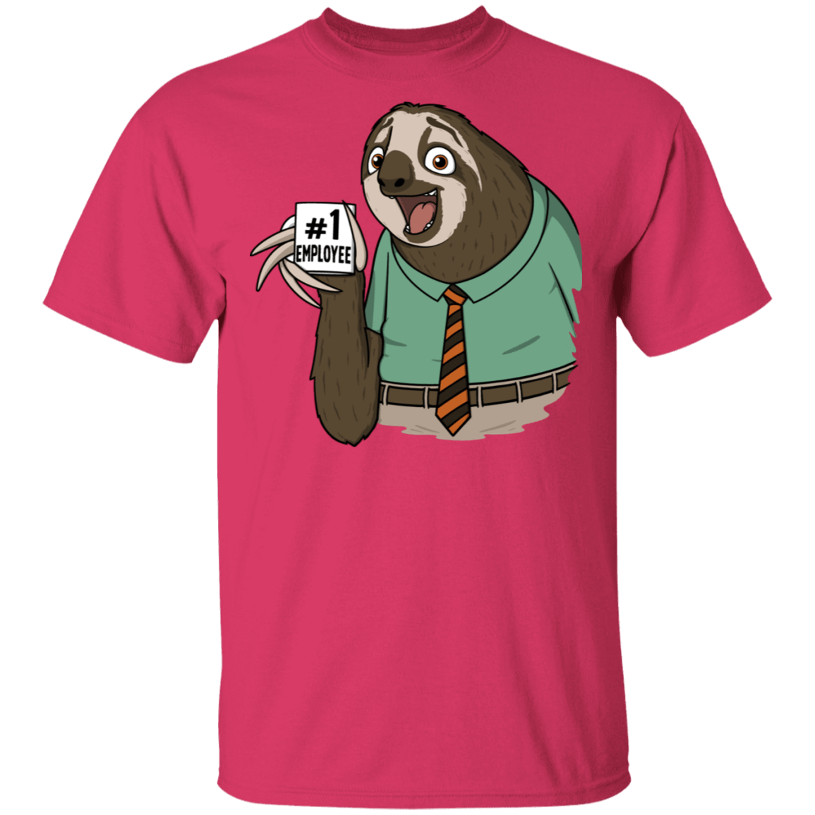 T-Shirts Heliconia / S Employee Number 1 T-Shirt