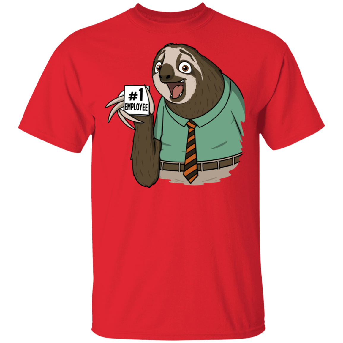 T-Shirts Red / S Employee Number 1 T-Shirt