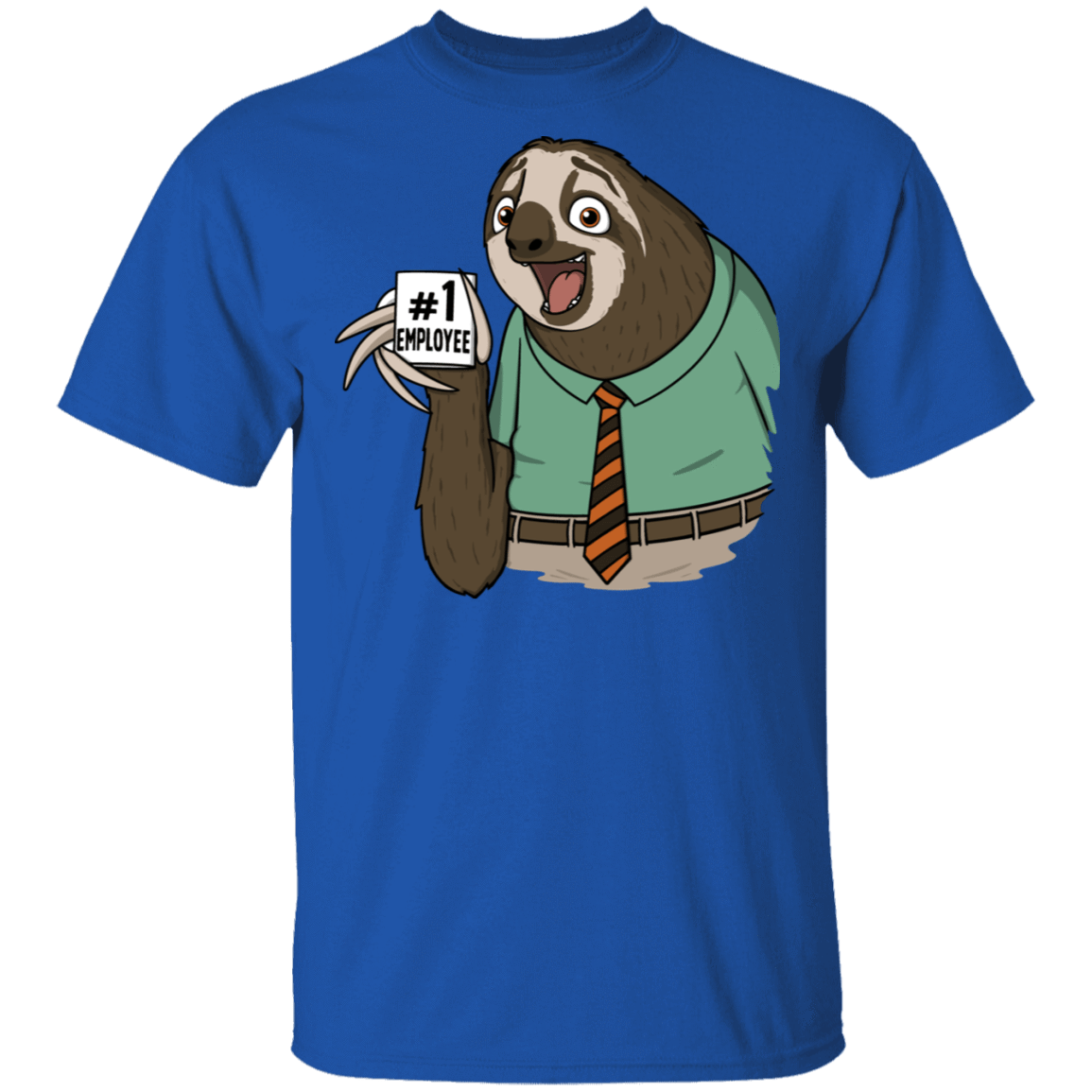 T-Shirts Royal / S Employee Number 1 T-Shirt