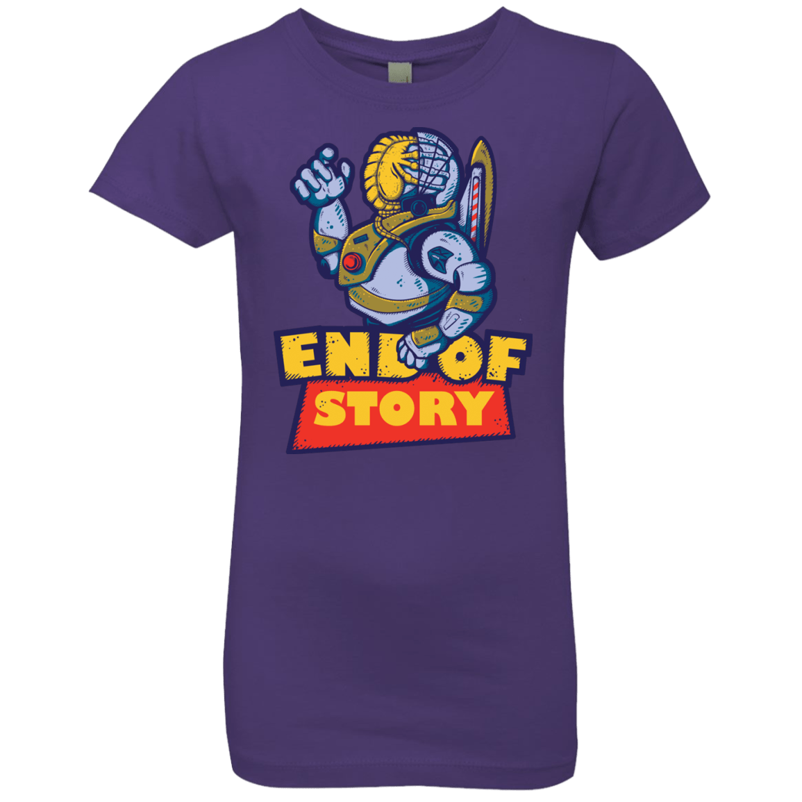 T-Shirts Purple Rush / YXS END OF STORY Girls Premium T-Shirt