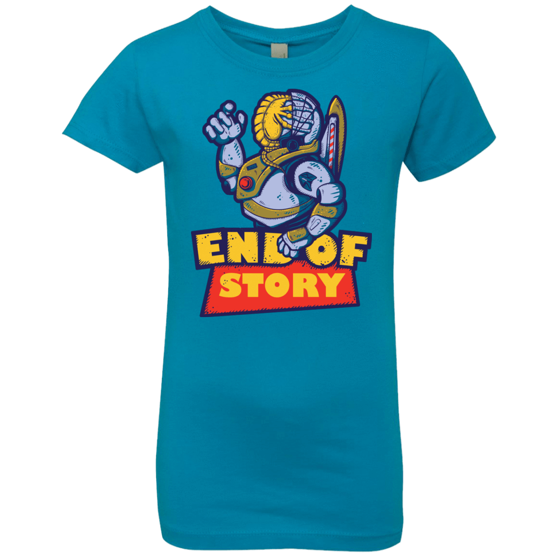 T-Shirts Turquoise / YXS END OF STORY Girls Premium T-Shirt