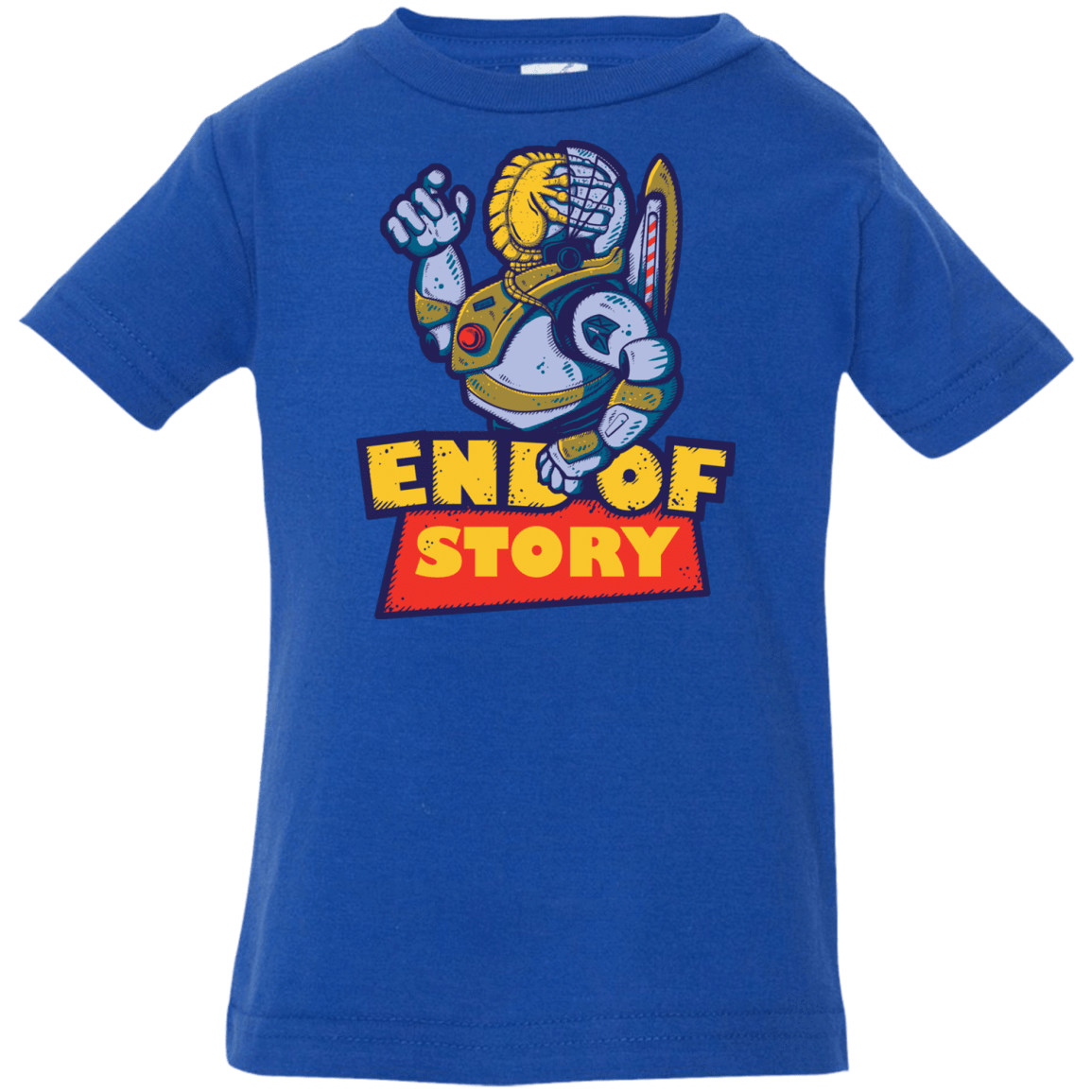 T-Shirts Royal / 6 Months END OF STORY Infant PremiumT-Shirt