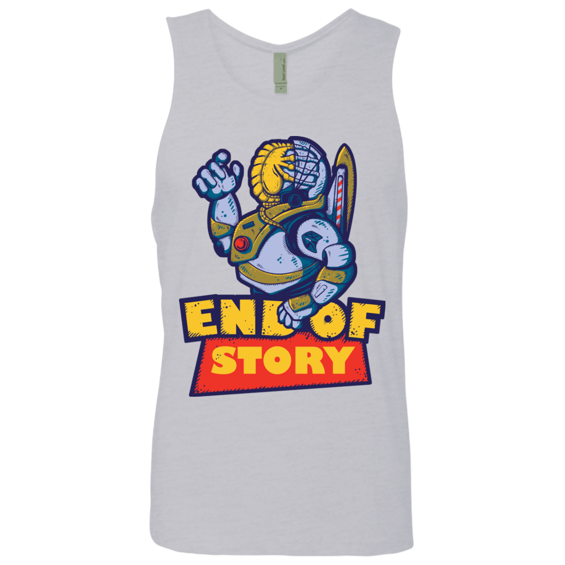 T-Shirts Heather Grey / Small END OF STORY Men's Premium Tank Top