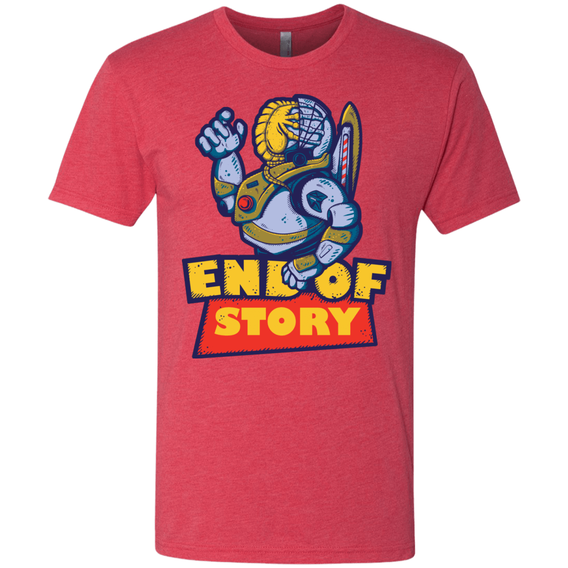 T-Shirts Vintage Red / Small END OF STORY Men's Triblend T-Shirt