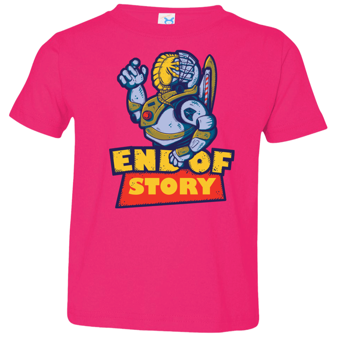 T-Shirts Hot Pink / 2T END OF STORY Toddler Premium T-Shirt