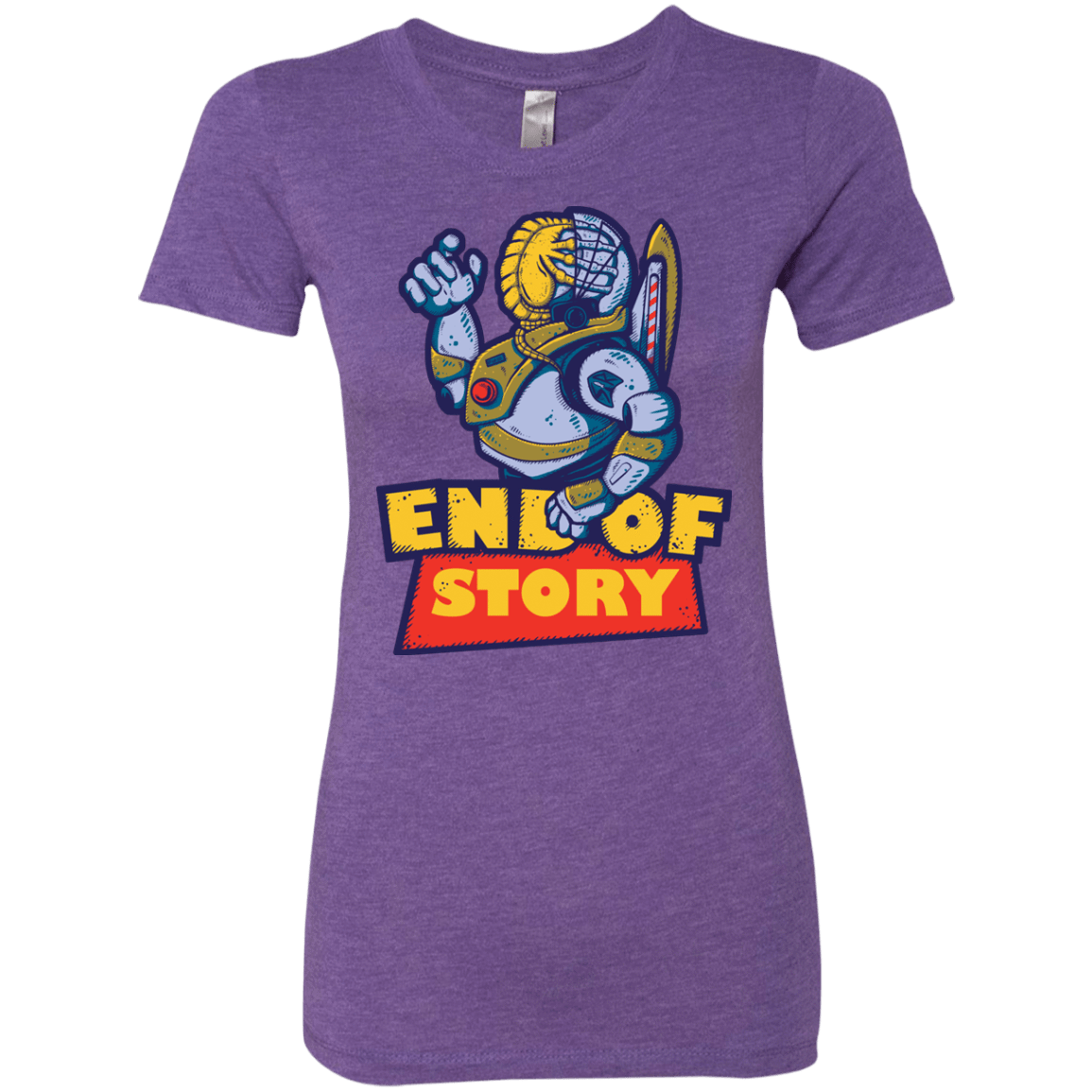 T-Shirts Purple Rush / Small END OF STORY Women's Triblend T-Shirt