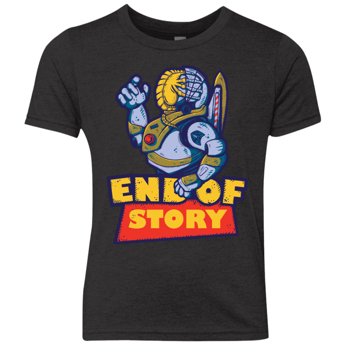 T-Shirts Vintage Black / YXS END OF STORY Youth Triblend T-Shirt