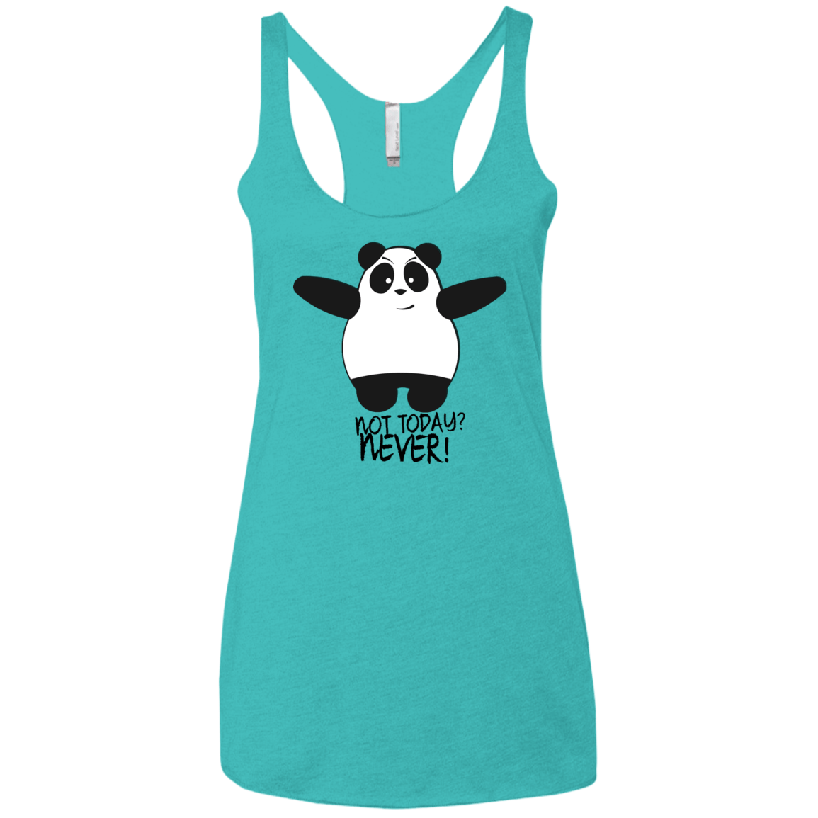 T-Shirts Tahiti Blue / X-Small Endless Procrastination Women's Triblend Racerback Tank