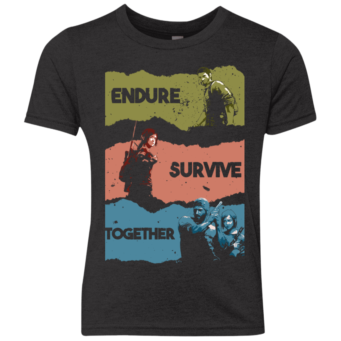 T-Shirts Vintage Black / YXS Endure Survive GBU Youth Triblend T-Shirt