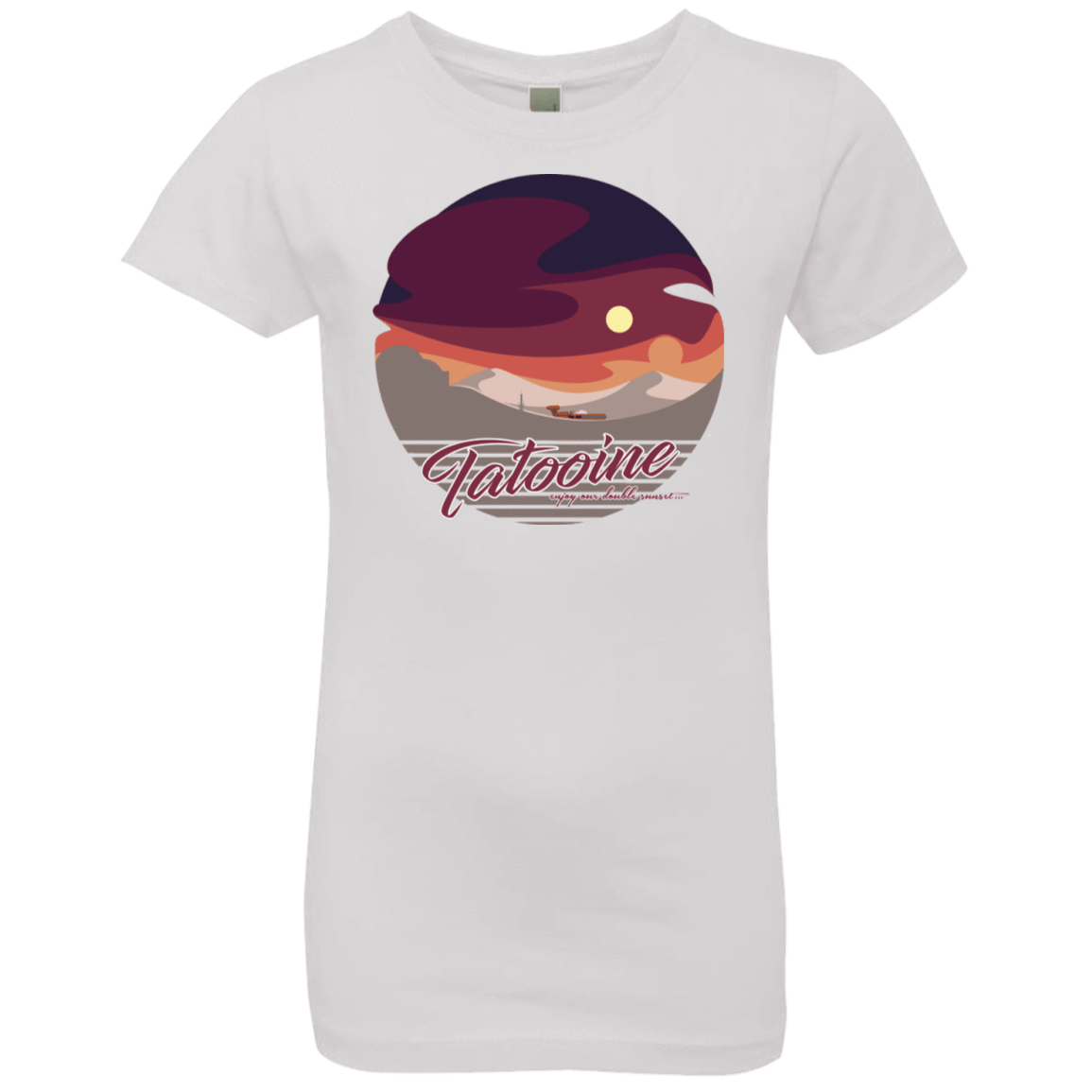 T-Shirts White / YXS Enjoy Our Double Sunset Girls Premium T-Shirt