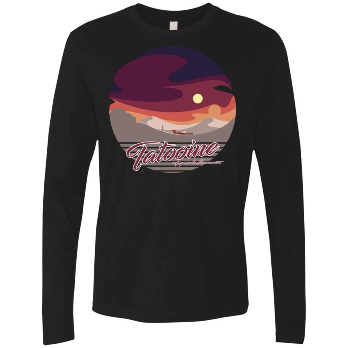 Enjoy Our Double Sunset Men's Premium Long Sleeve