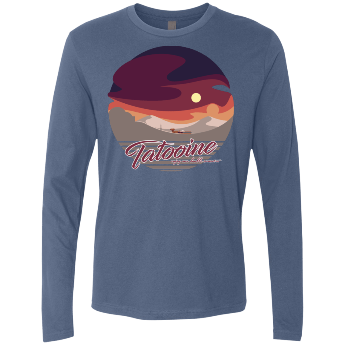 Enjoy Our Double Sunset Men's Premium Long Sleeve
