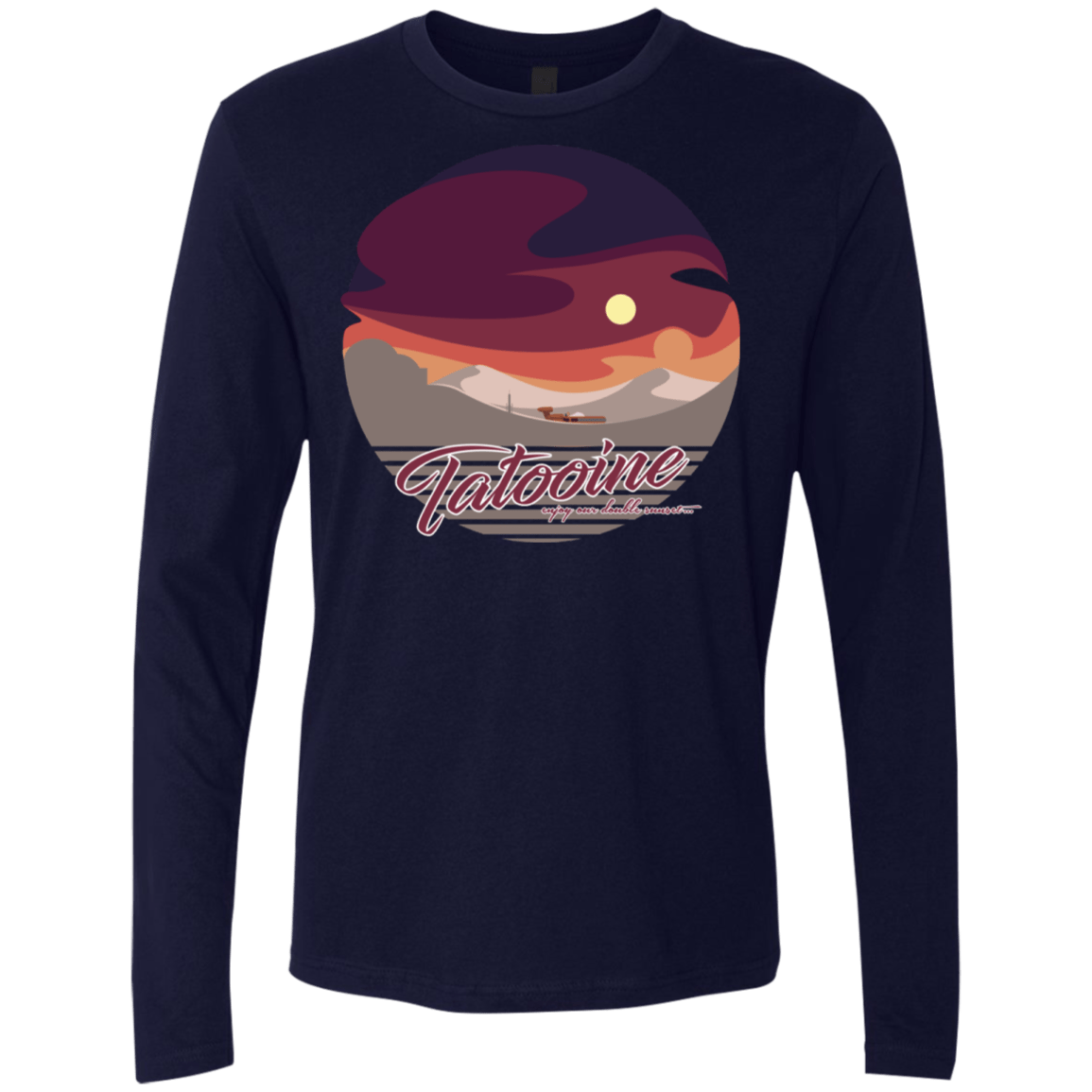 Enjoy Our Double Sunset Men's Premium Long Sleeve