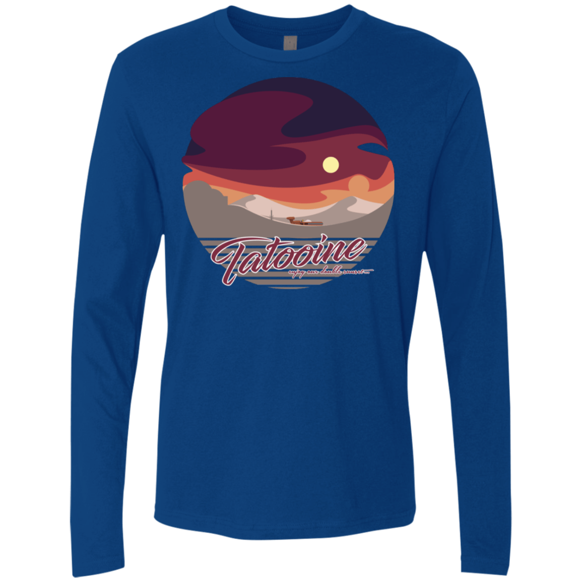 Enjoy Our Double Sunset Men's Premium Long Sleeve
