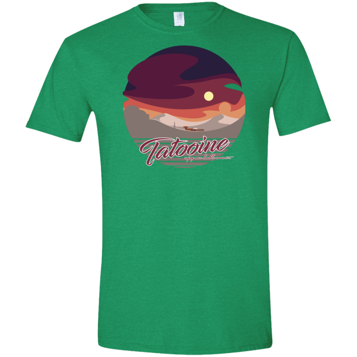 Enjoy Our Double Sunset Men's Semi-Fitted Softstyle