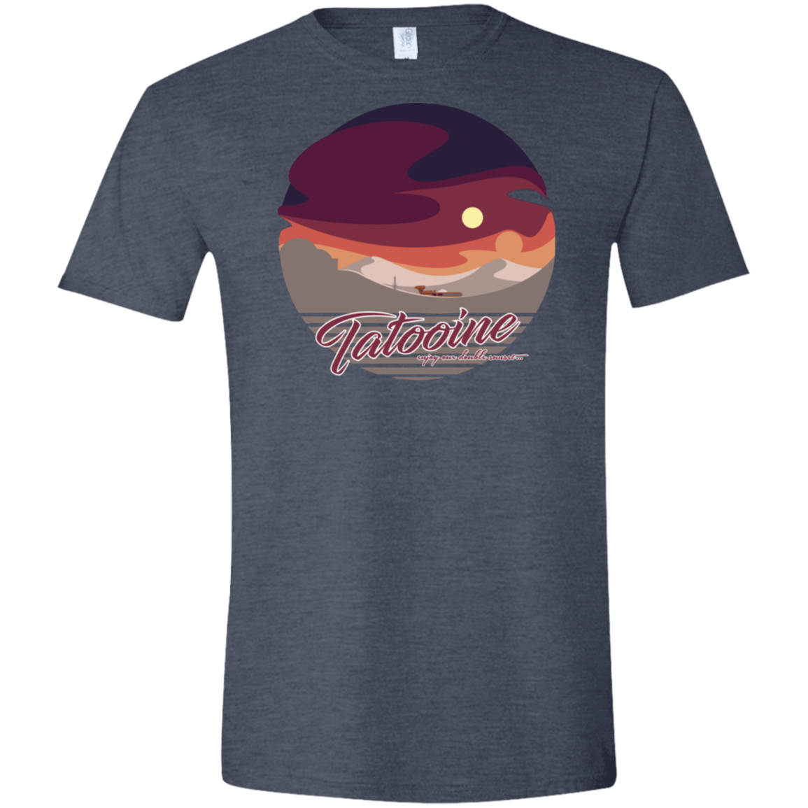 Enjoy Our Double Sunset Men's Semi-Fitted Softstyle