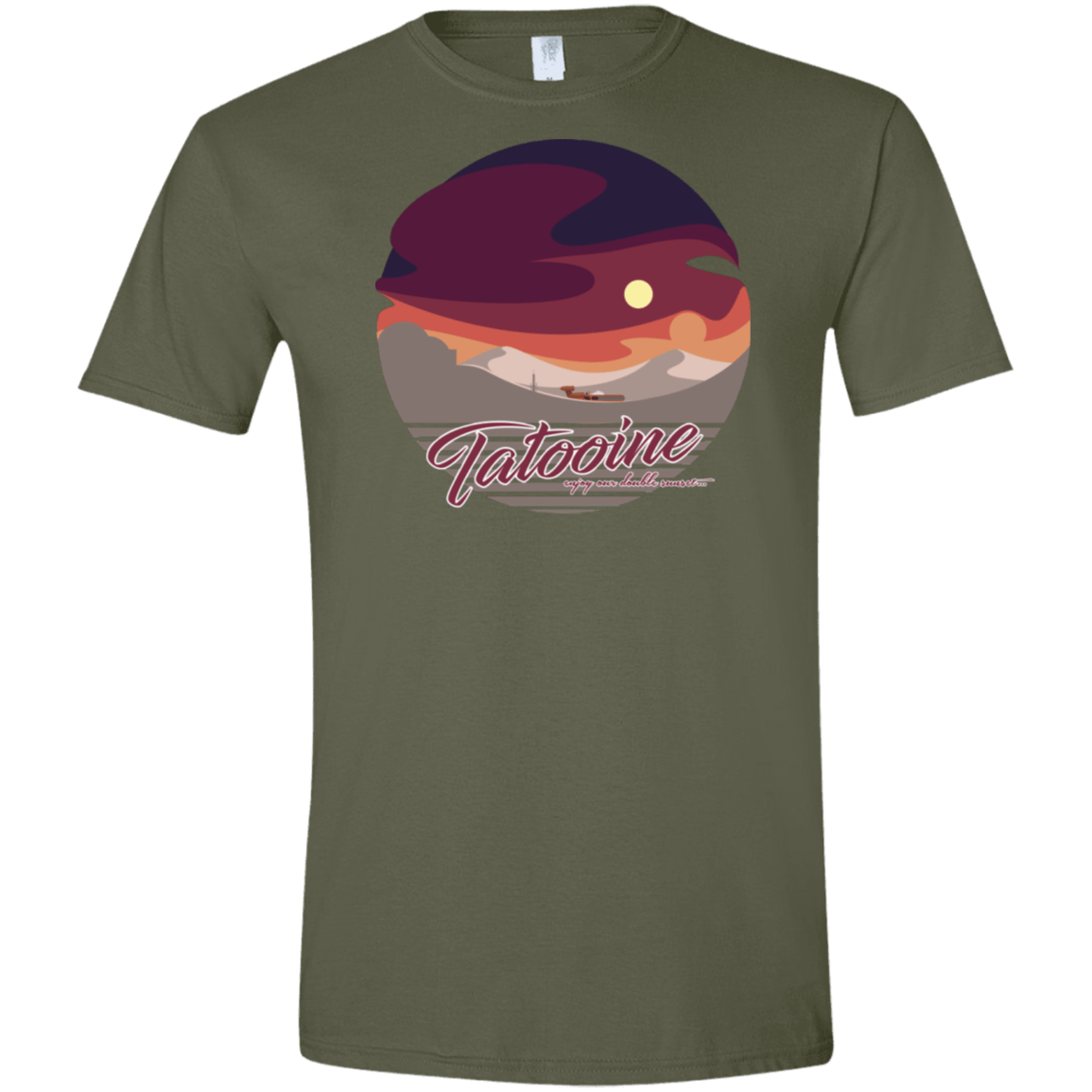 Enjoy Our Double Sunset Men's Semi-Fitted Softstyle