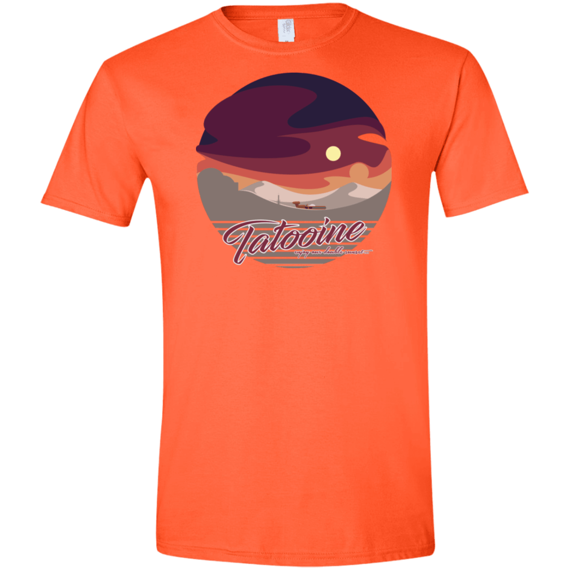 Enjoy Our Double Sunset Men's Semi-Fitted Softstyle