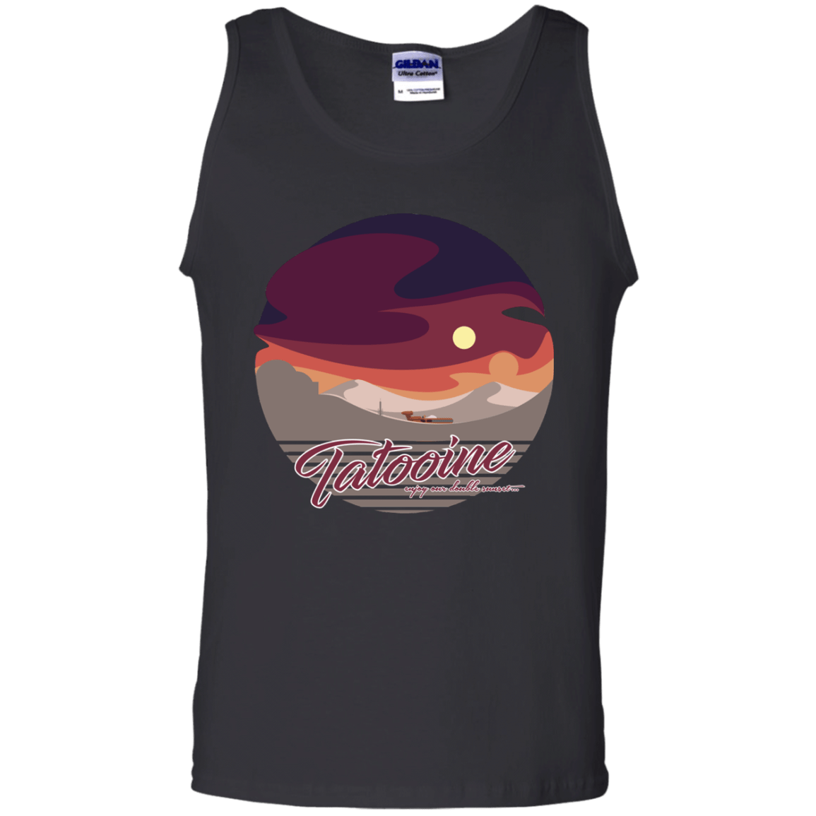 Enjoy Our Double Sunset Men's Tank Top