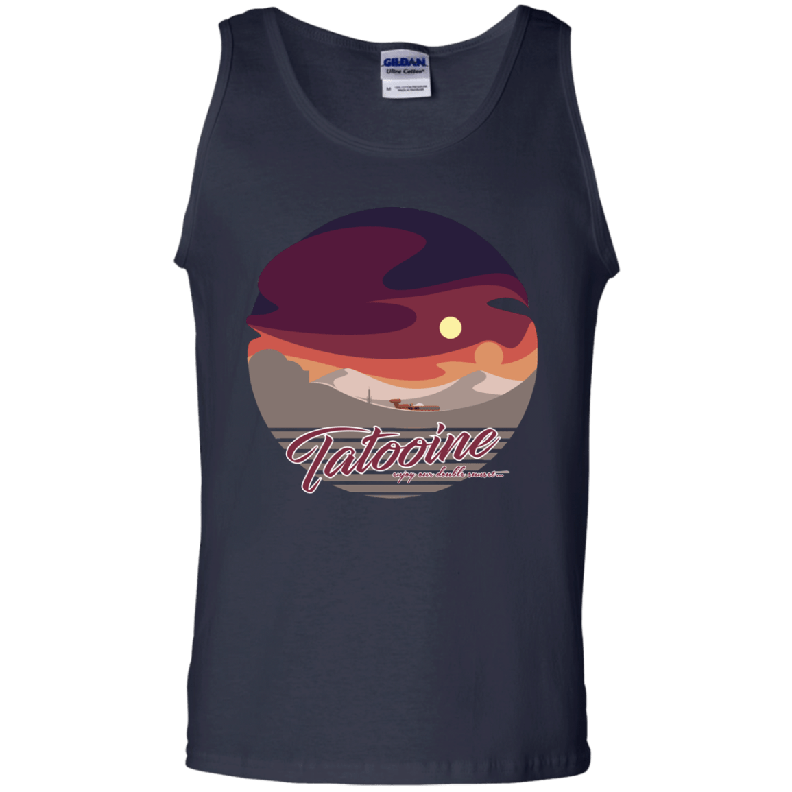 Enjoy Our Double Sunset Men's Tank Top