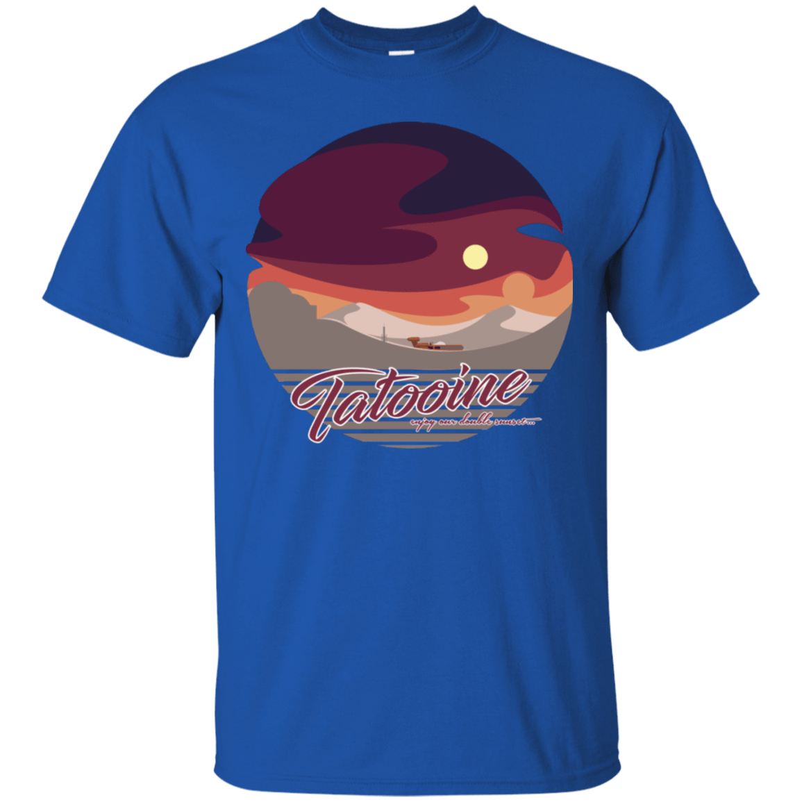 T-Shirts Royal / S Enjoy Our Double Sunset T-Shirt