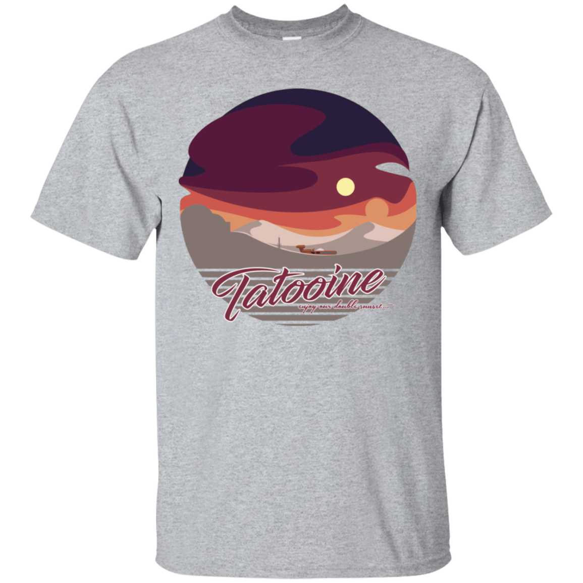 T-Shirts Sport Grey / S Enjoy Our Double Sunset T-Shirt