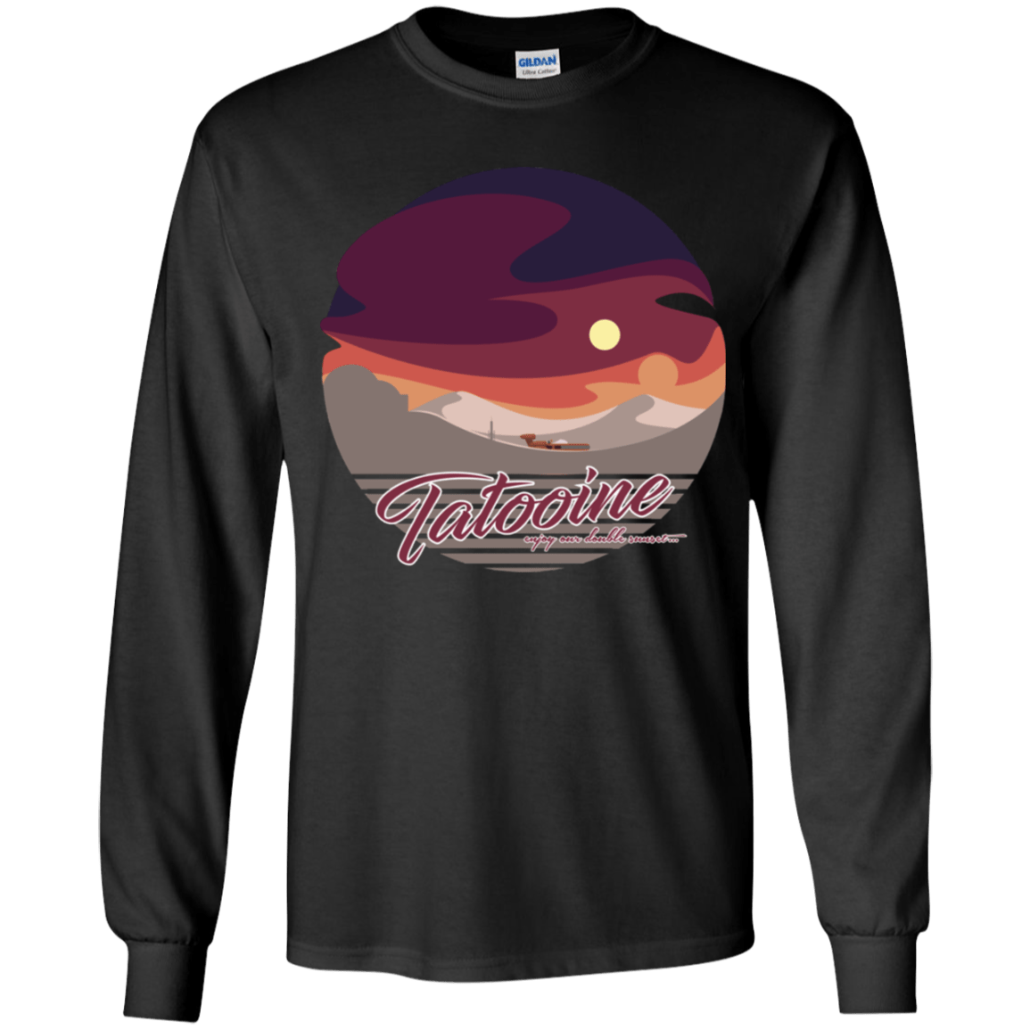 Enjoy Our Double Sunset Youth Long Sleeve T-Shirt