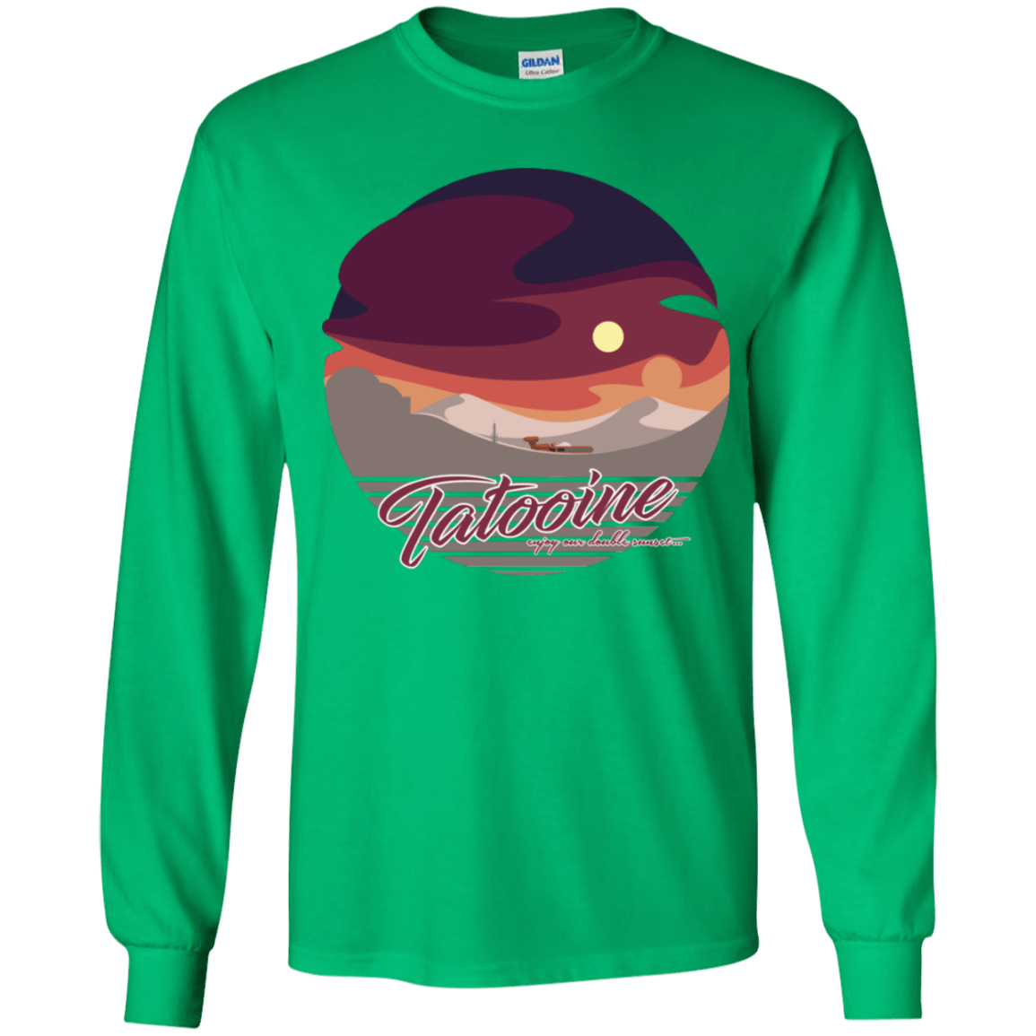 Enjoy Our Double Sunset Youth Long Sleeve T-Shirt