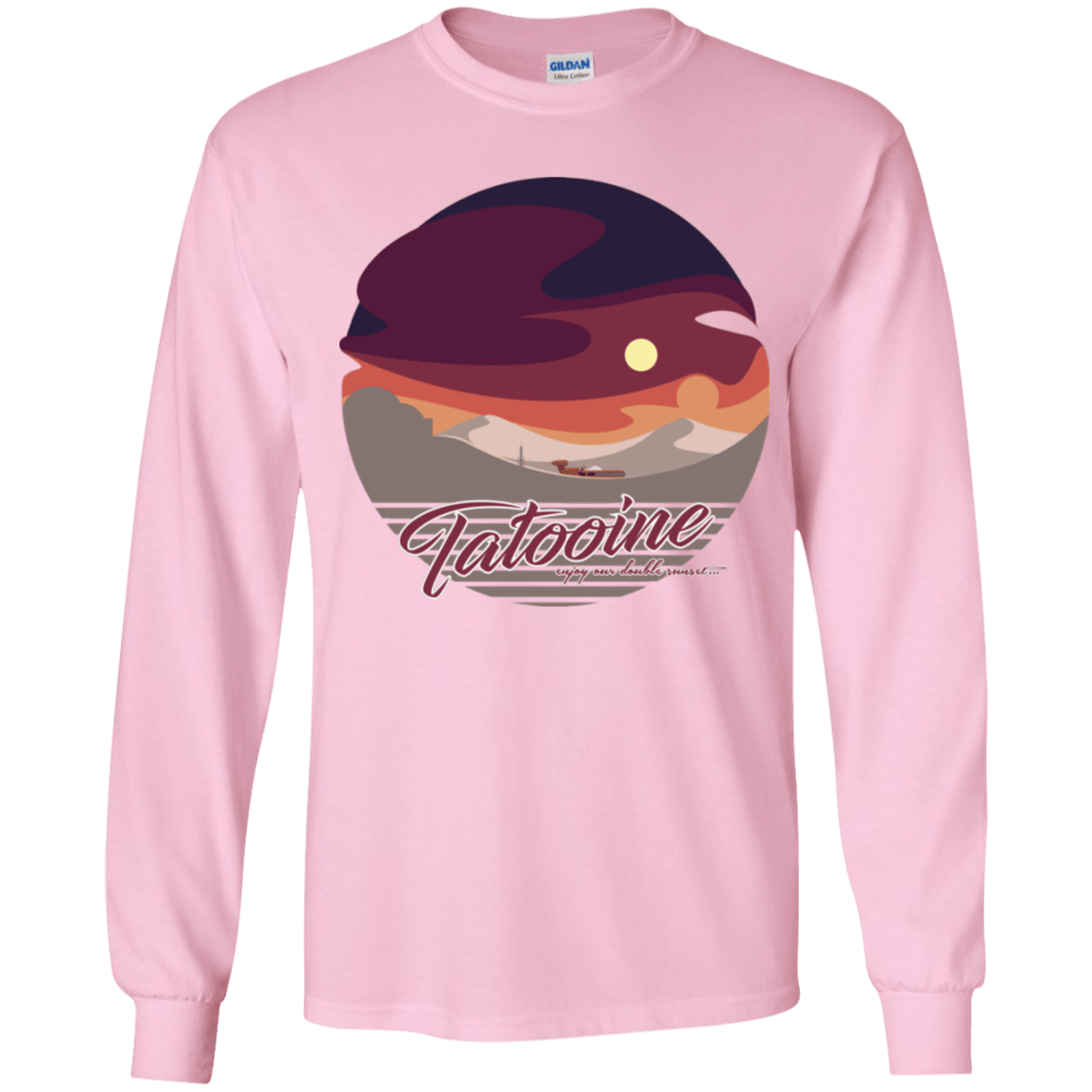 Enjoy Our Double Sunset Youth Long Sleeve T-Shirt