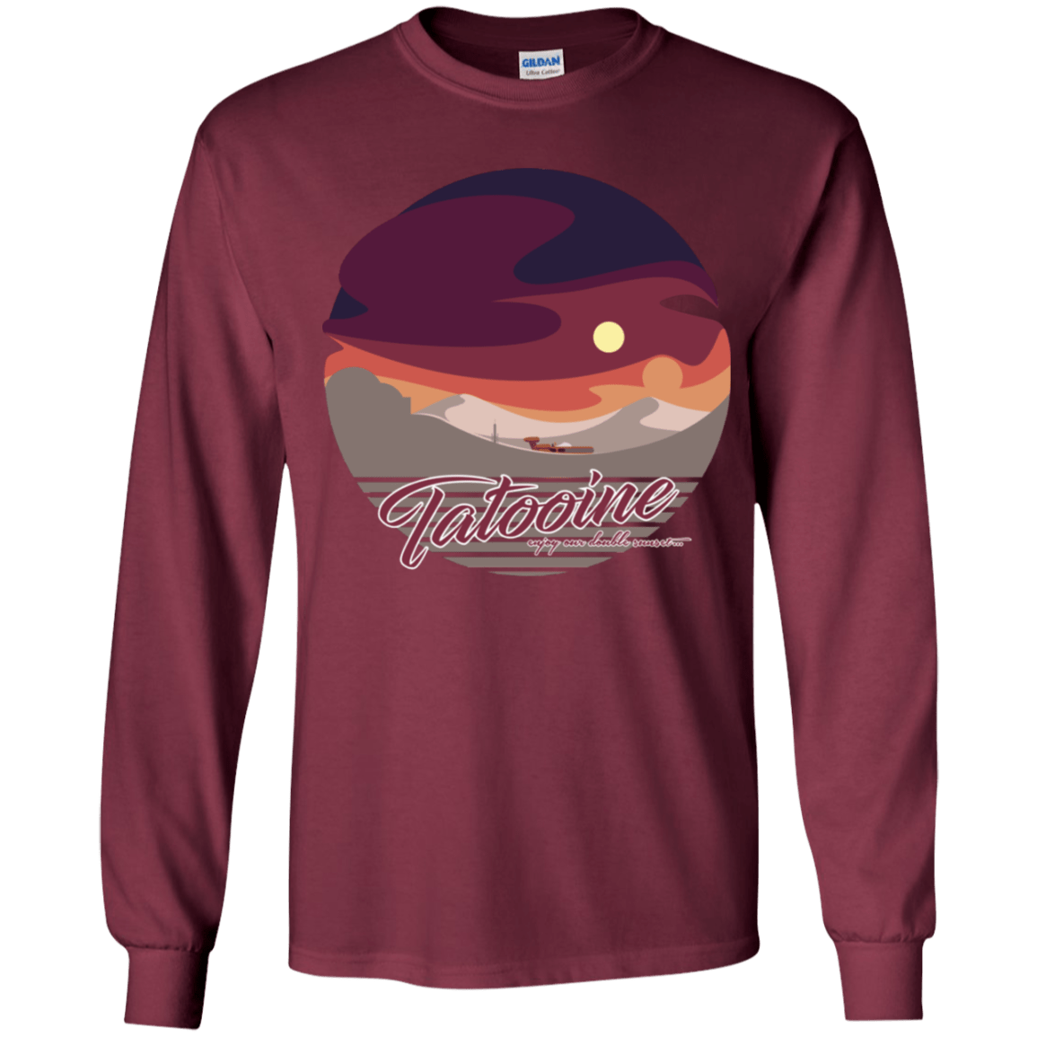 Enjoy Our Double Sunset Youth Long Sleeve T-Shirt