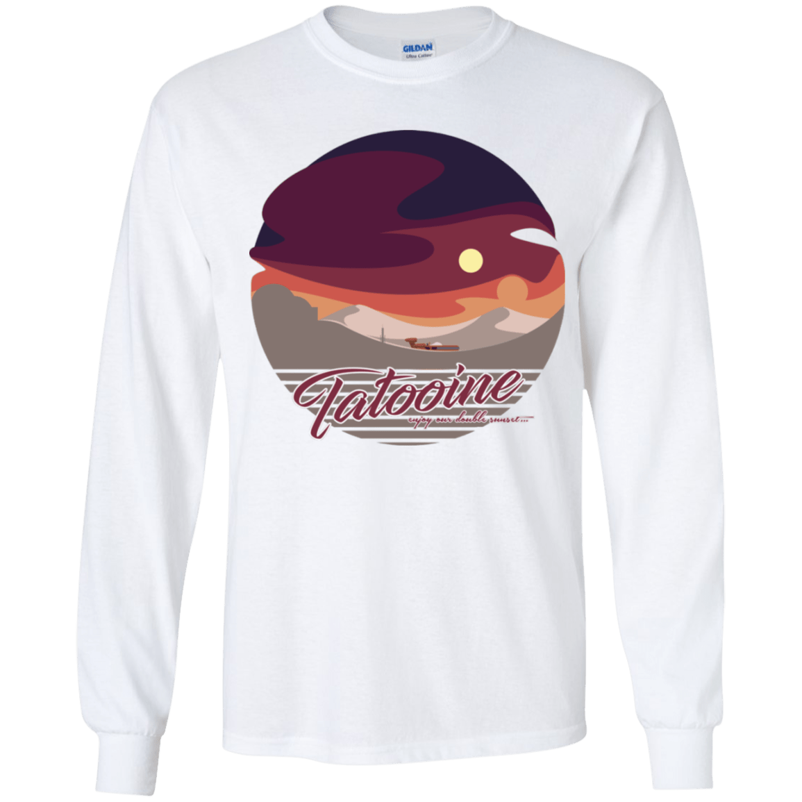 Enjoy Our Double Sunset Youth Long Sleeve T-Shirt