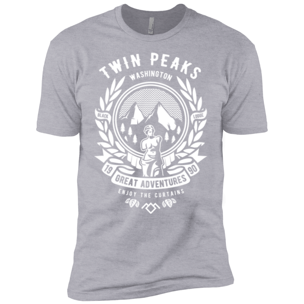 T-Shirts Heather Grey / YXS ENJOY THE CURTAINS Boys Premium T-Shirt