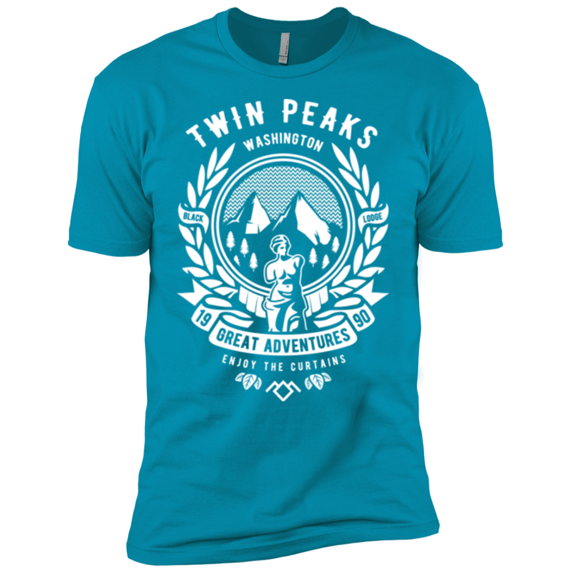 T-Shirts Turquoise / YXS ENJOY THE CURTAINS Boys Premium T-Shirt