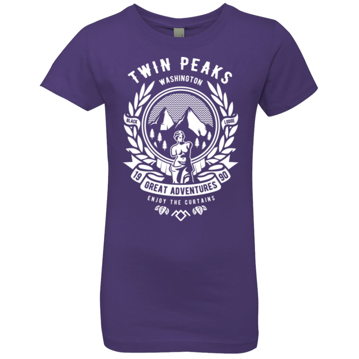 T-Shirts Purple Rush / YXS ENJOY THE CURTAINS Girls Premium T-Shirt