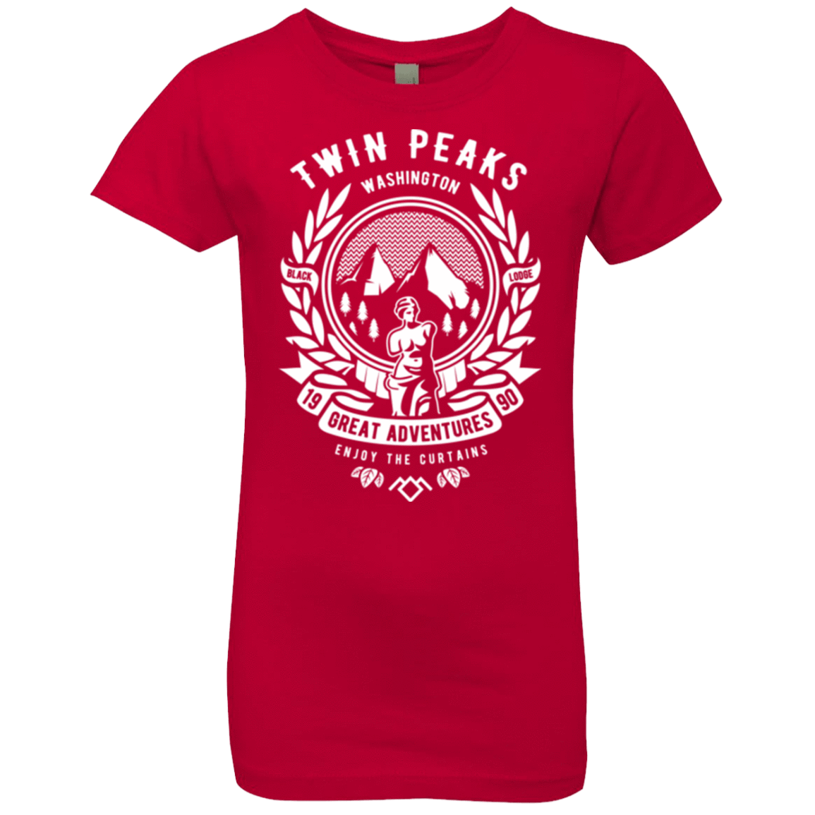 T-Shirts Red / YXS ENJOY THE CURTAINS Girls Premium T-Shirt