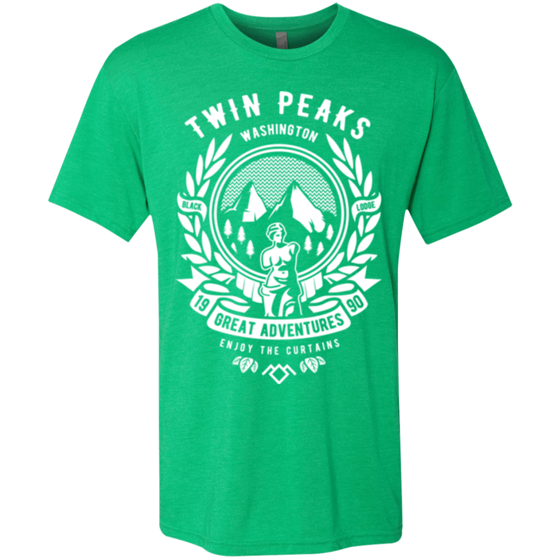 T-Shirts Envy / Small ENJOY THE CURTAINS Men's Triblend T-Shirt