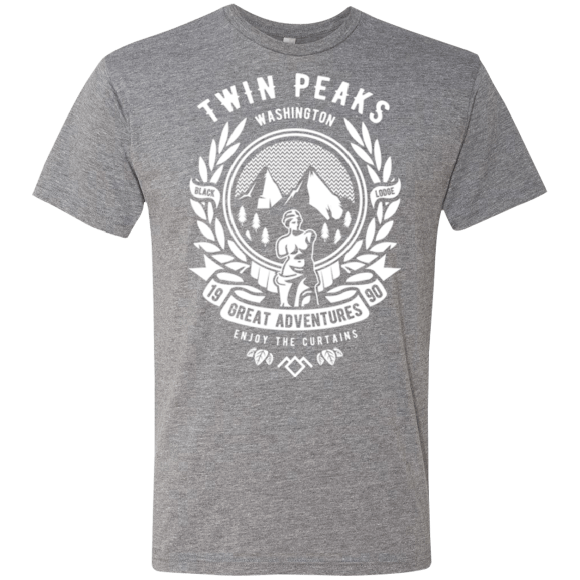 T-Shirts Premium Heather / Small ENJOY THE CURTAINS Men's Triblend T-Shirt