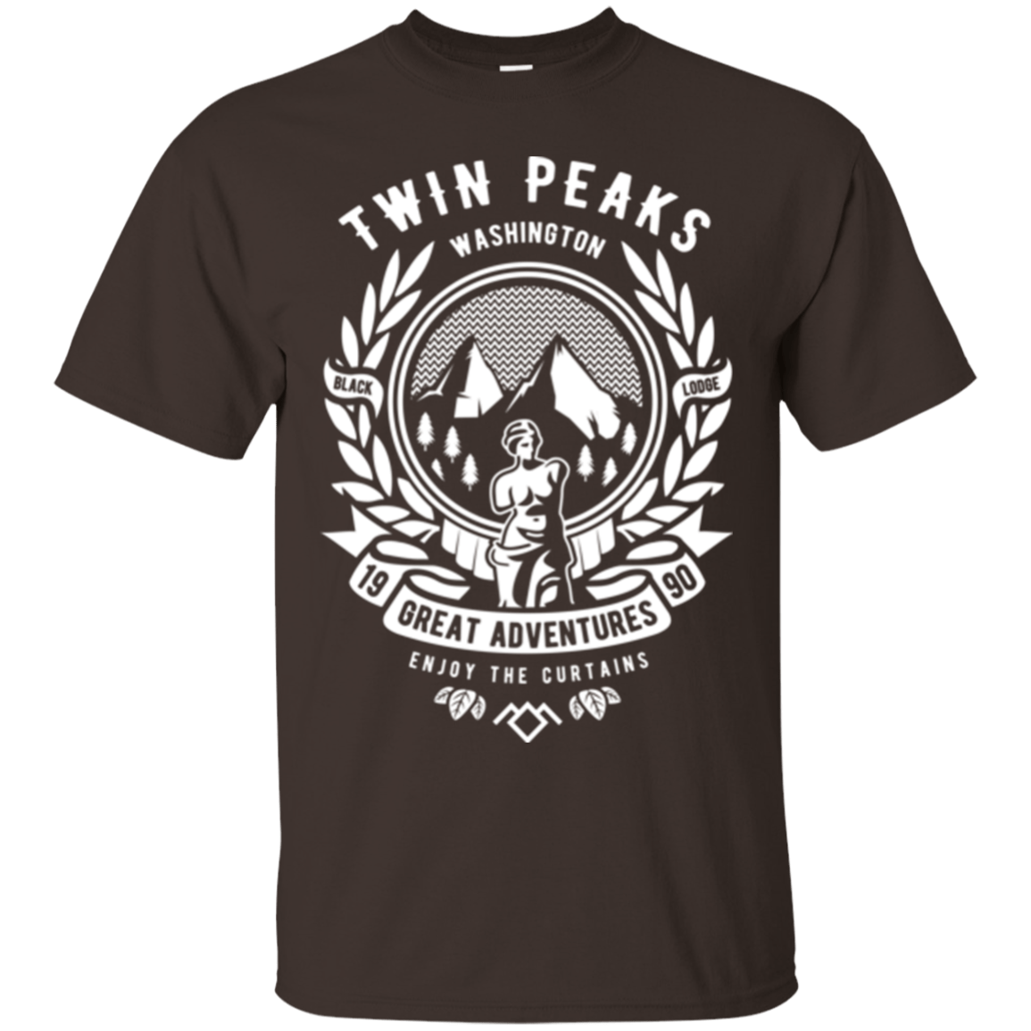 T-Shirts Dark Chocolate / Small ENJOY THE CURTAINS T-Shirt