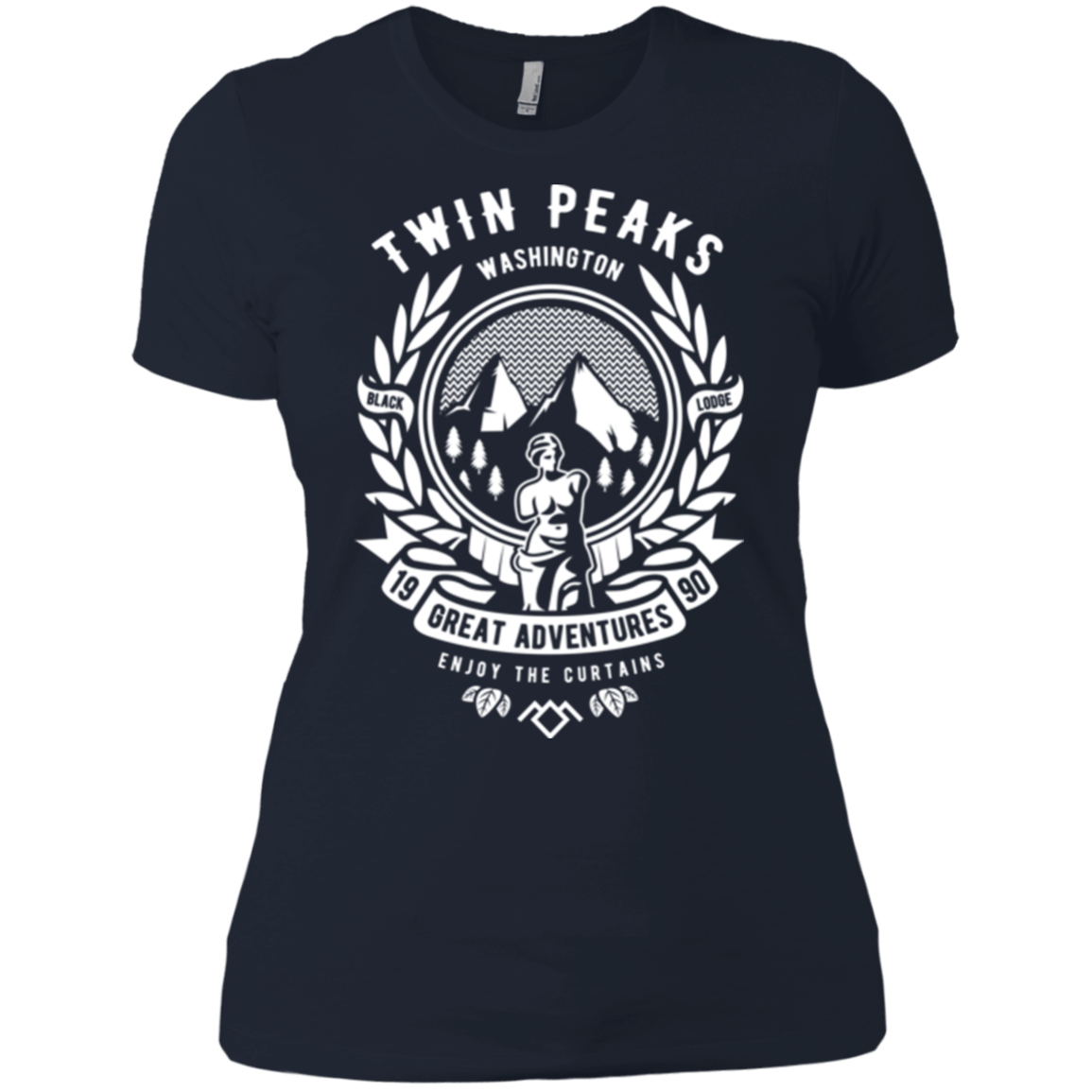 T-Shirts Midnight Navy / X-Small ENJOY THE CURTAINS Women's Premium T-Shirt