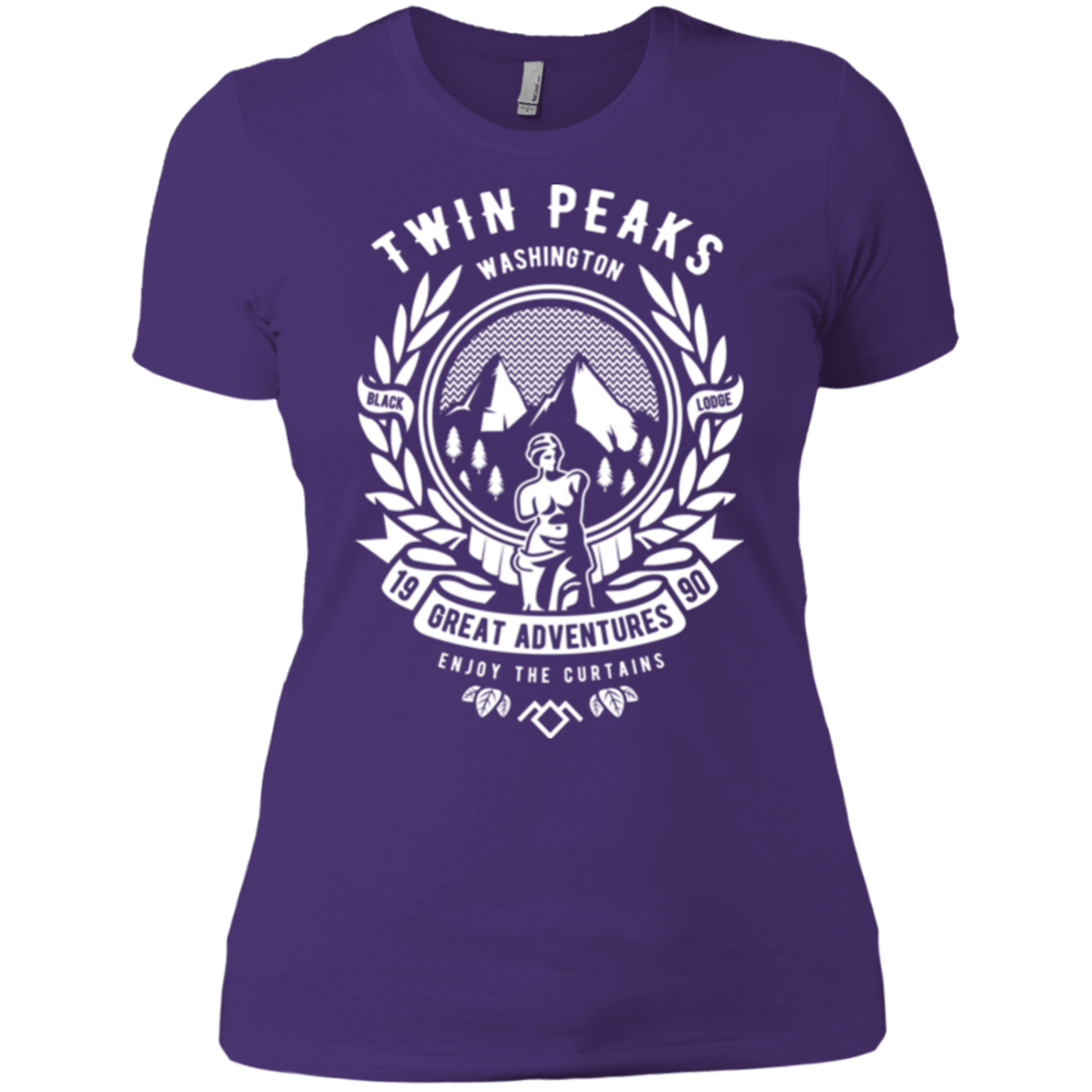 T-Shirts Purple Rush/ / X-Small ENJOY THE CURTAINS Women's Premium T-Shirt