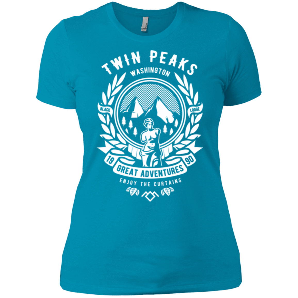 T-Shirts Turquoise / X-Small ENJOY THE CURTAINS Women's Premium T-Shirt