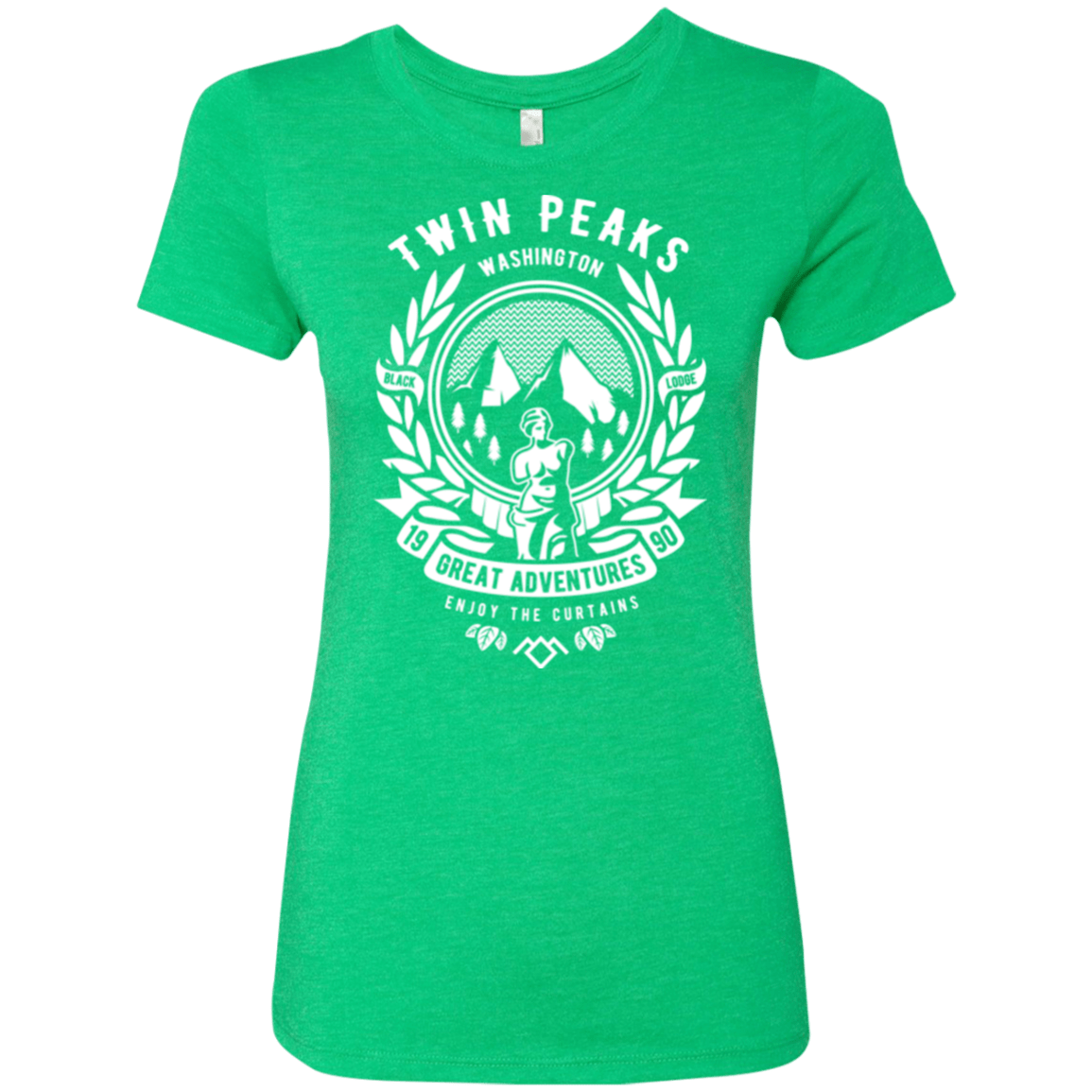 T-Shirts Envy / Small ENJOY THE CURTAINS Women's Triblend T-Shirt