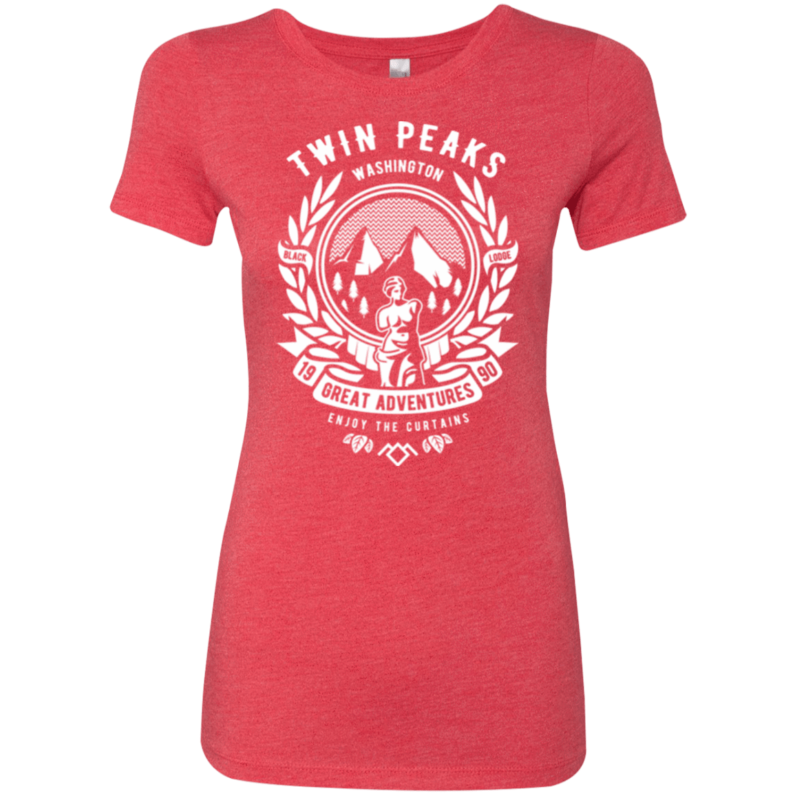 T-Shirts Vintage Red / Small ENJOY THE CURTAINS Women's Triblend T-Shirt